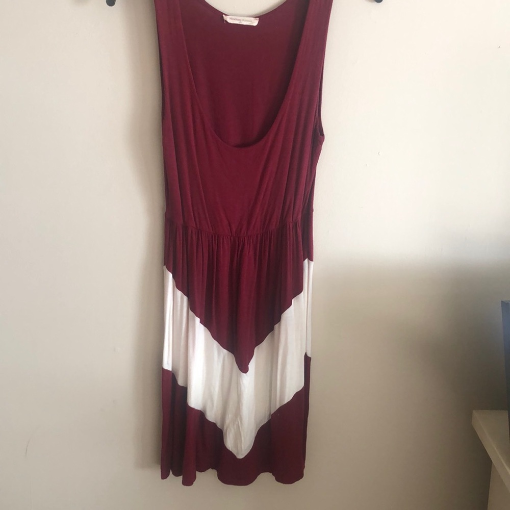 Chevron game day dress!